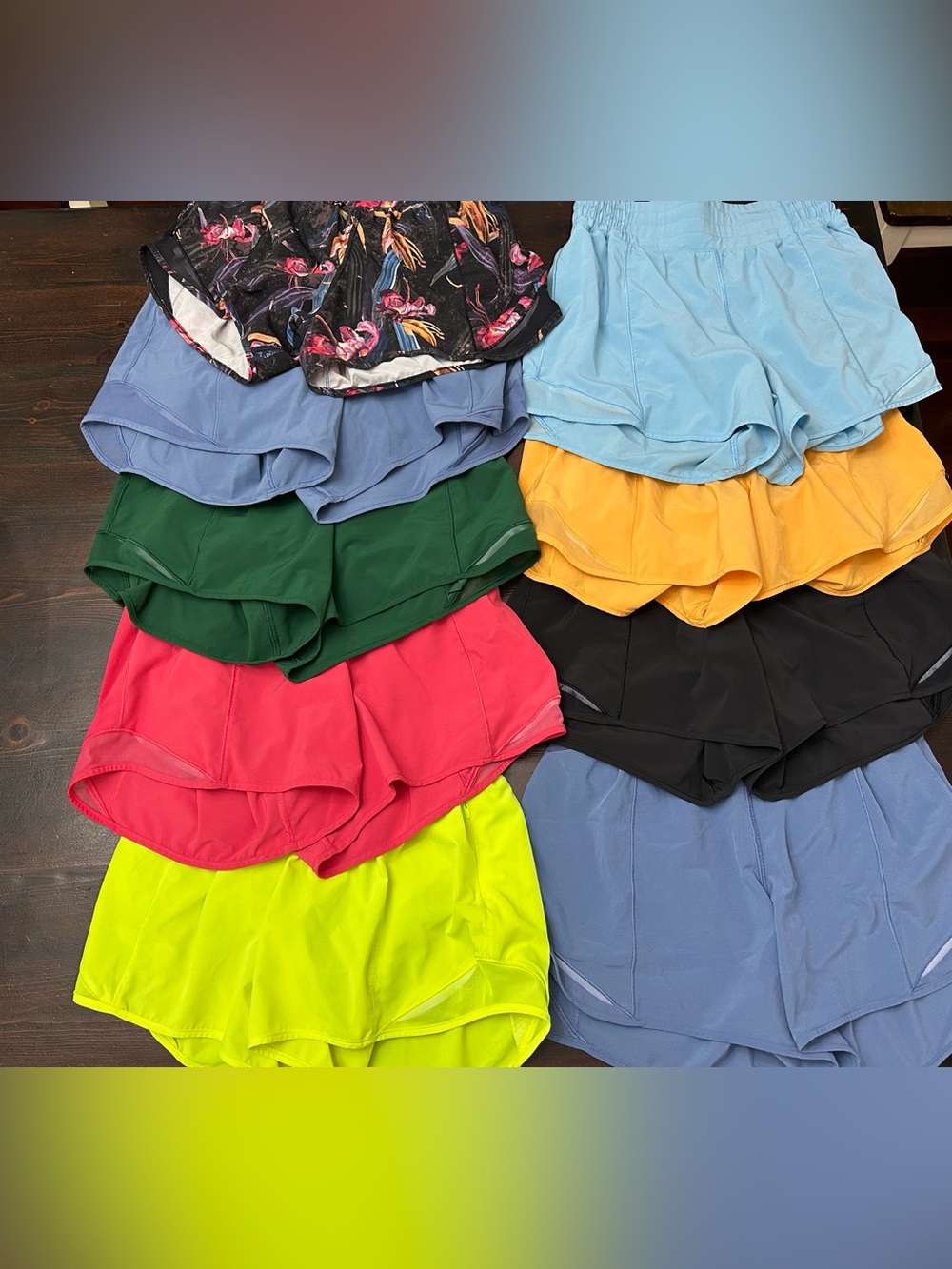 Women’s Lululemon Hotty Hot Shorts 9 pack